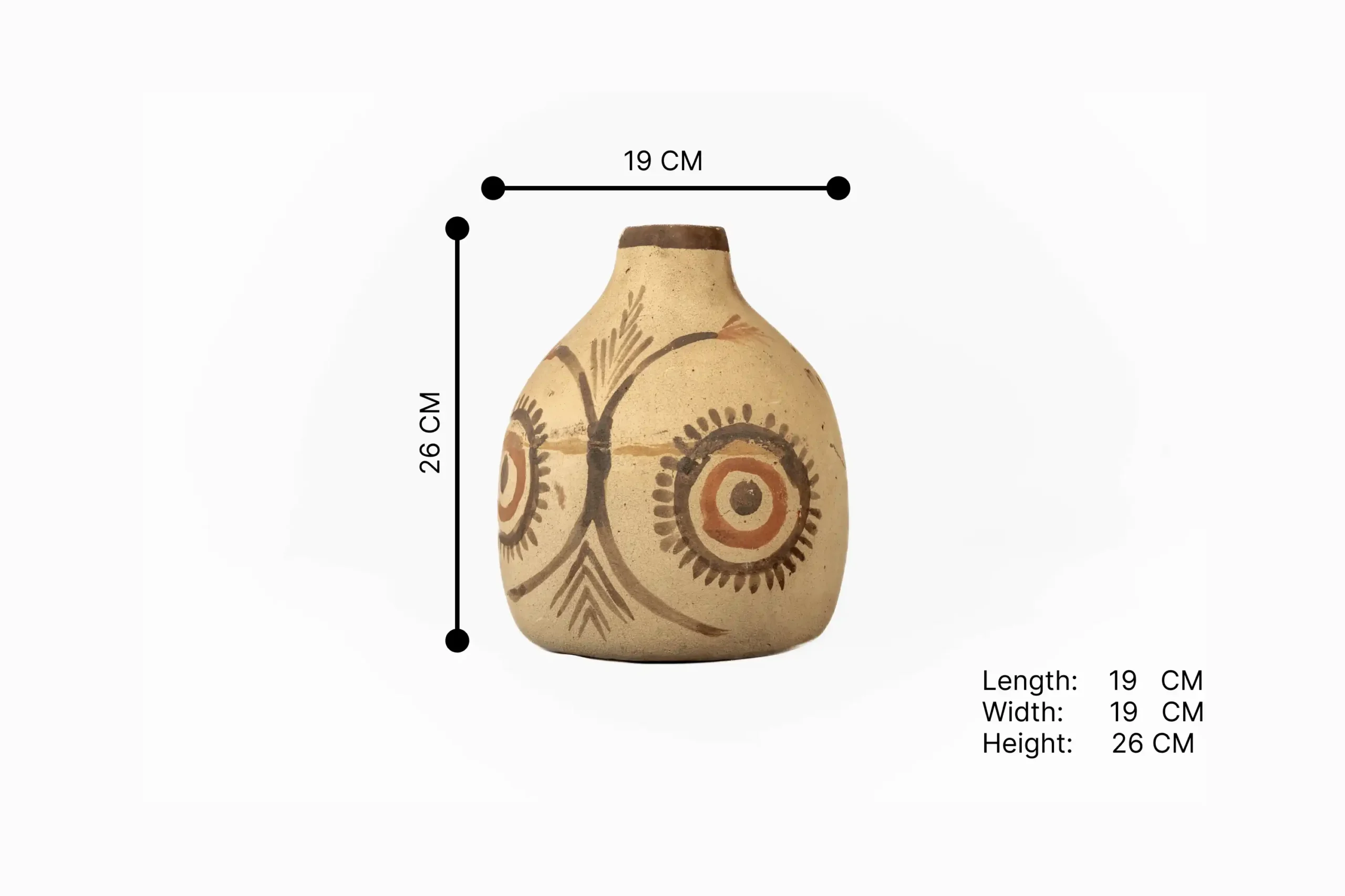 Nomadic Pottery Jar 14 mesure