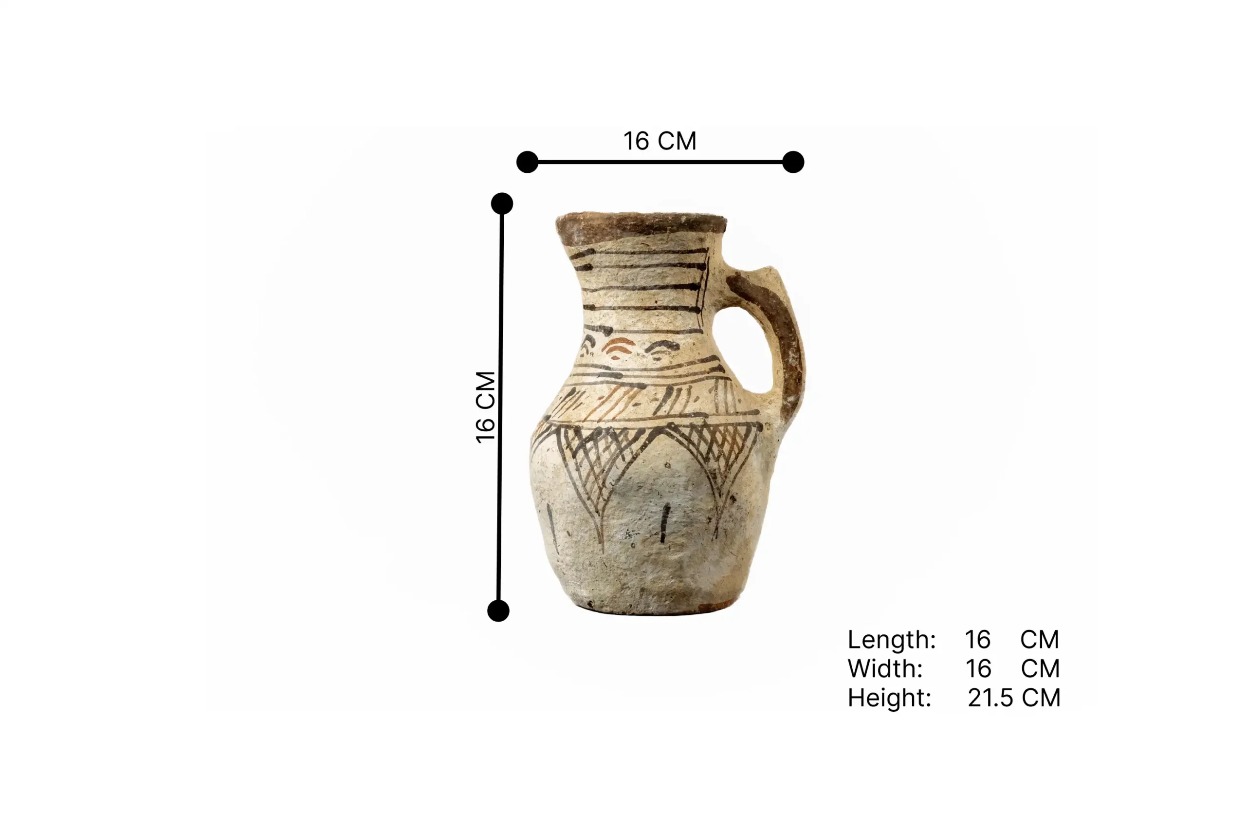 Nomadic Pottery Jar Pitcher