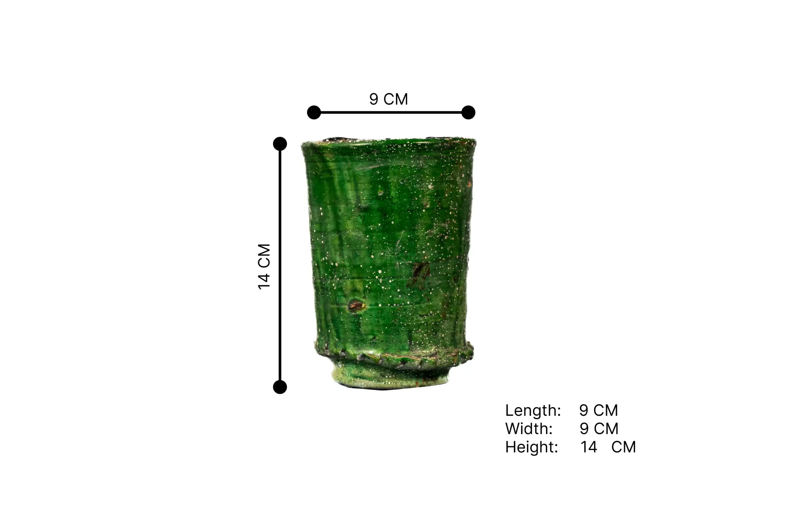 Tamgroute Pottery pot