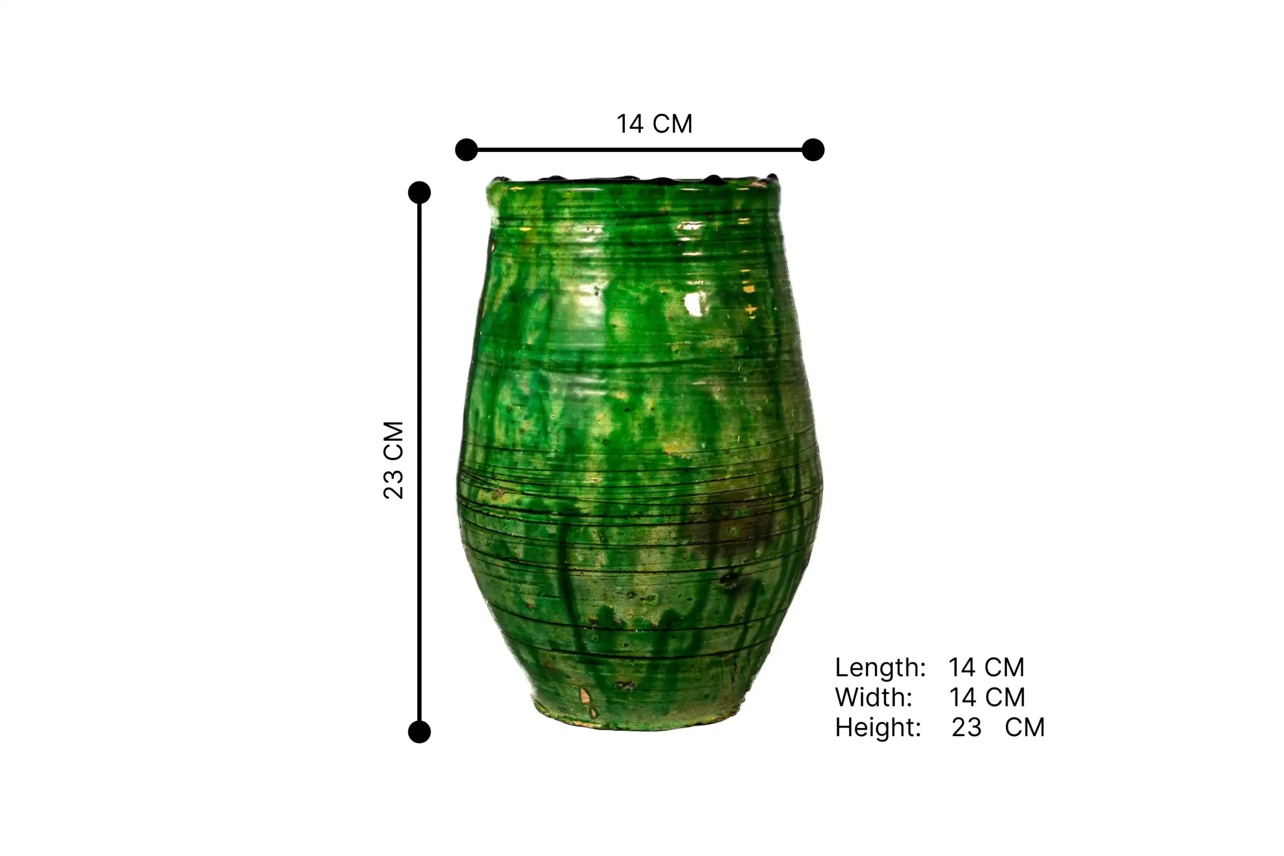 68-Tamgroute Pottery pot (3) st