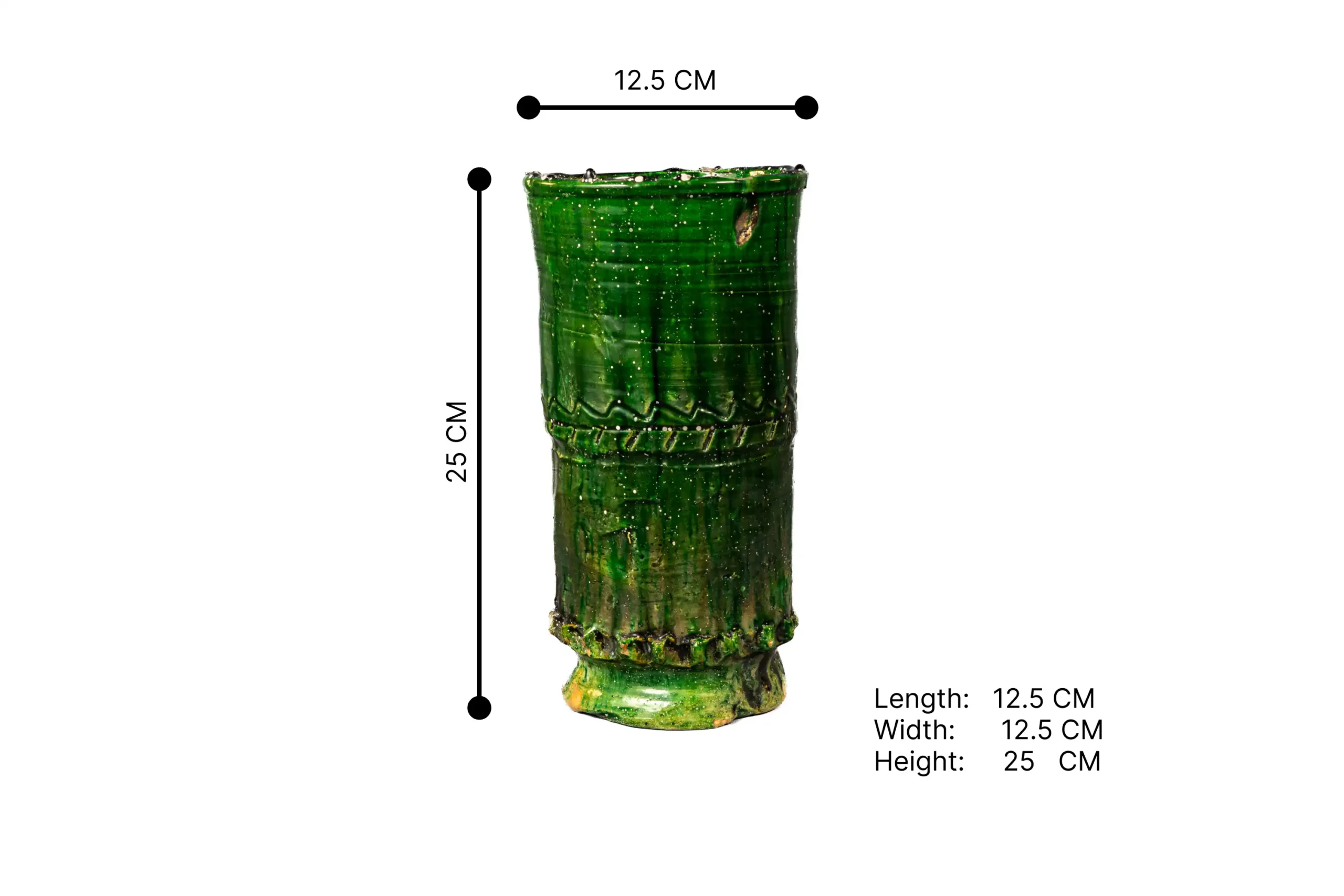 Tamgroute Pottery Vase(1)