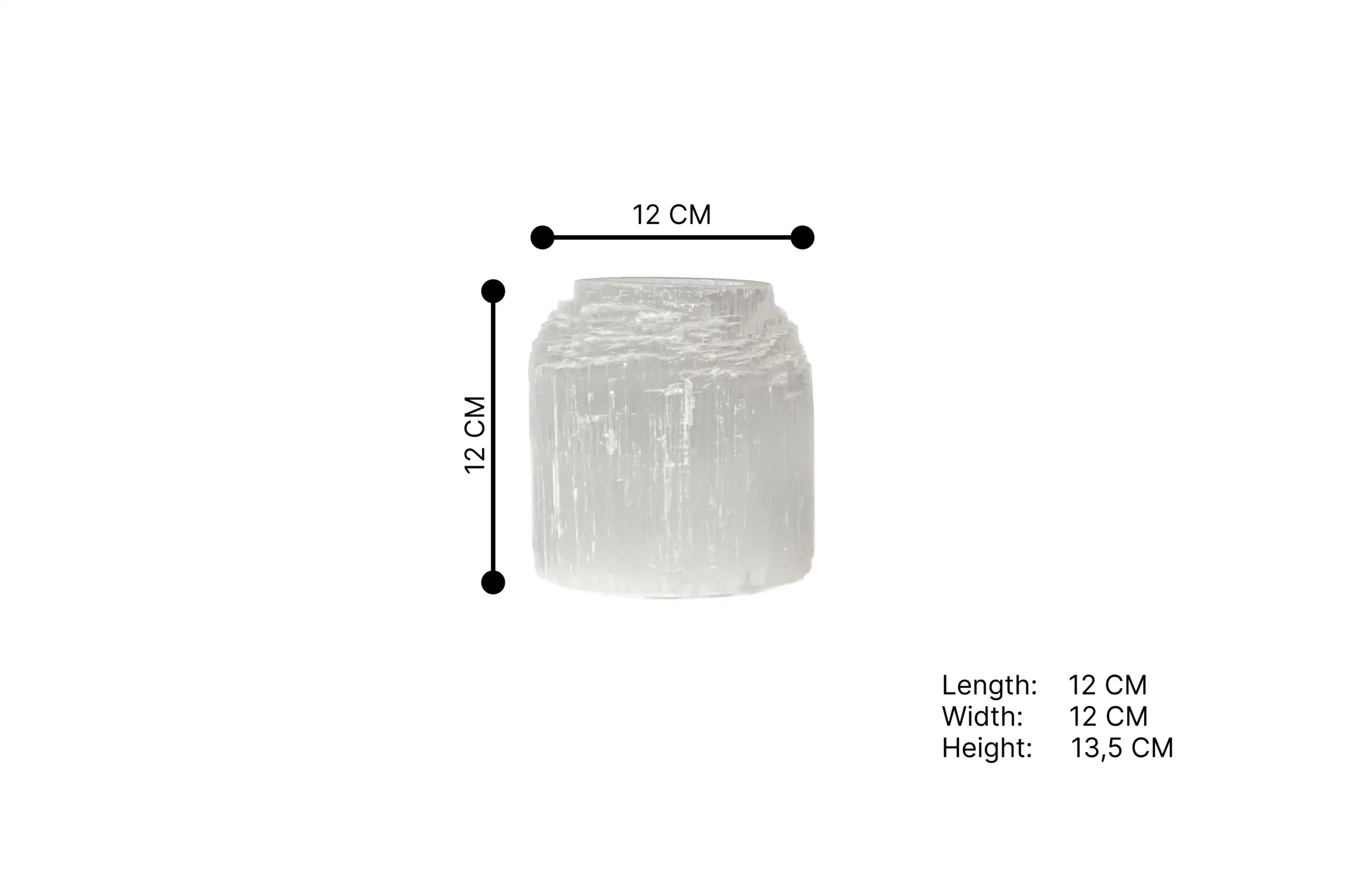 76-White Selenite Tealight holder cascade M (5)