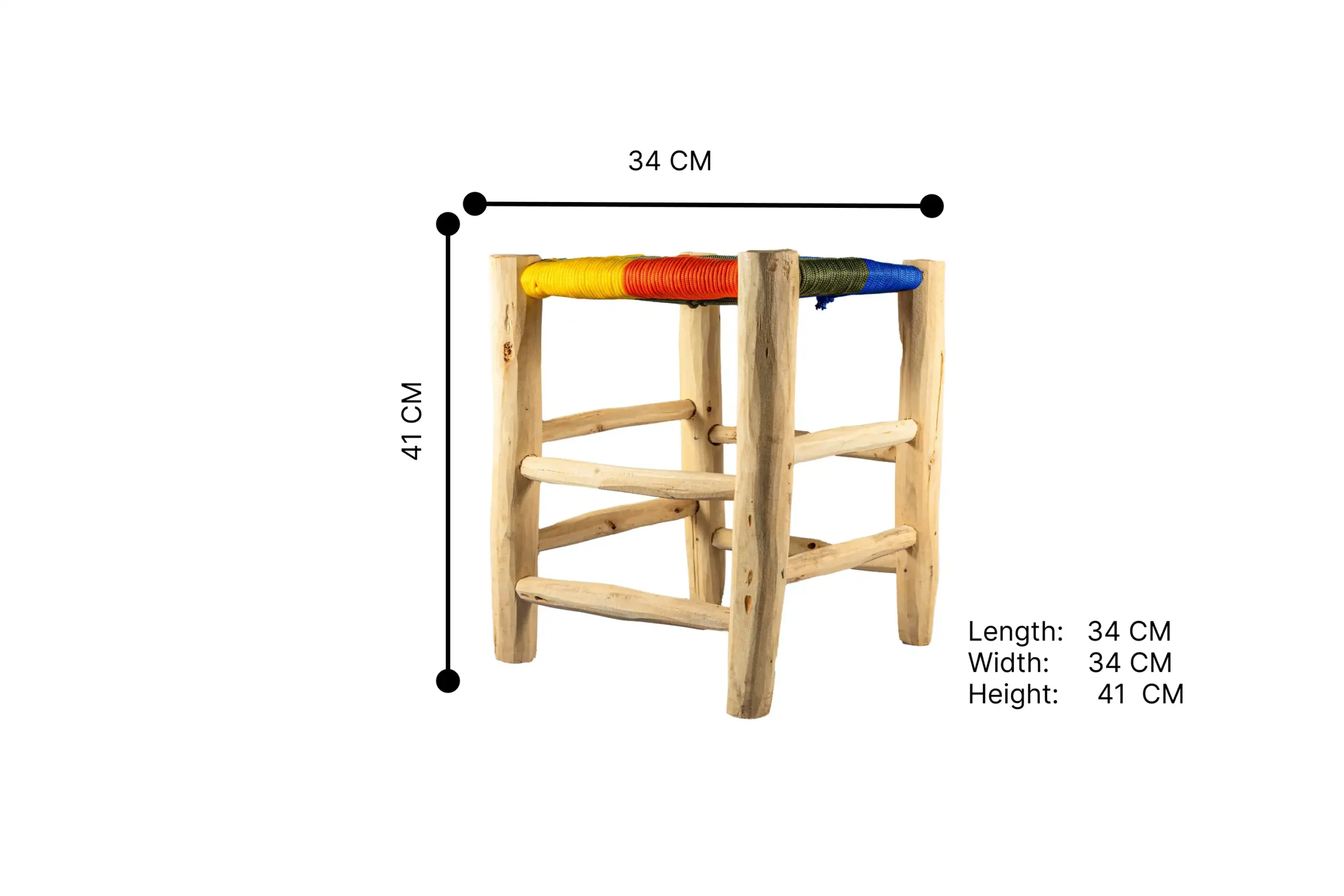 Atlas Colorful String Chair (1)