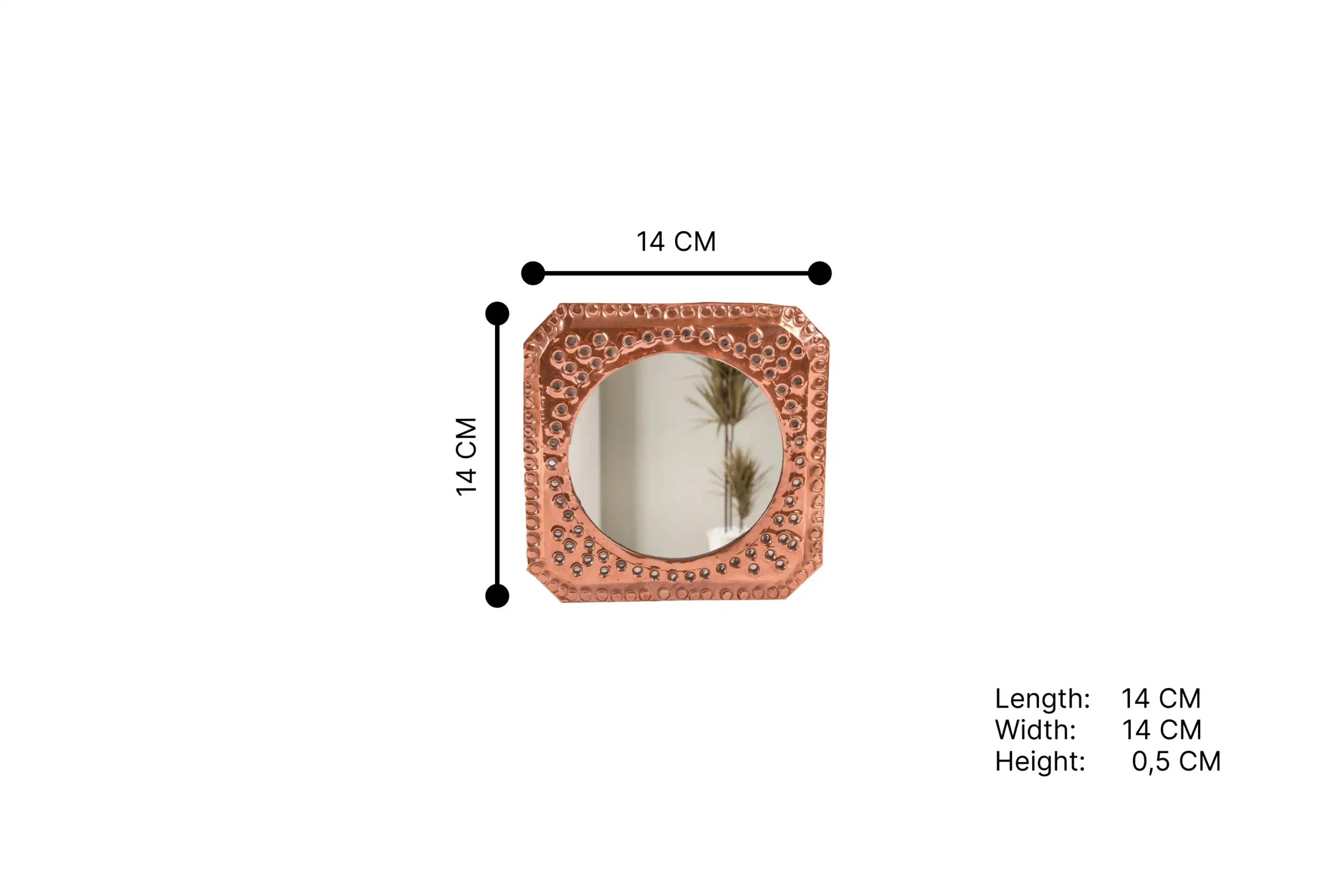 113-Rectangle shaped mirror ST