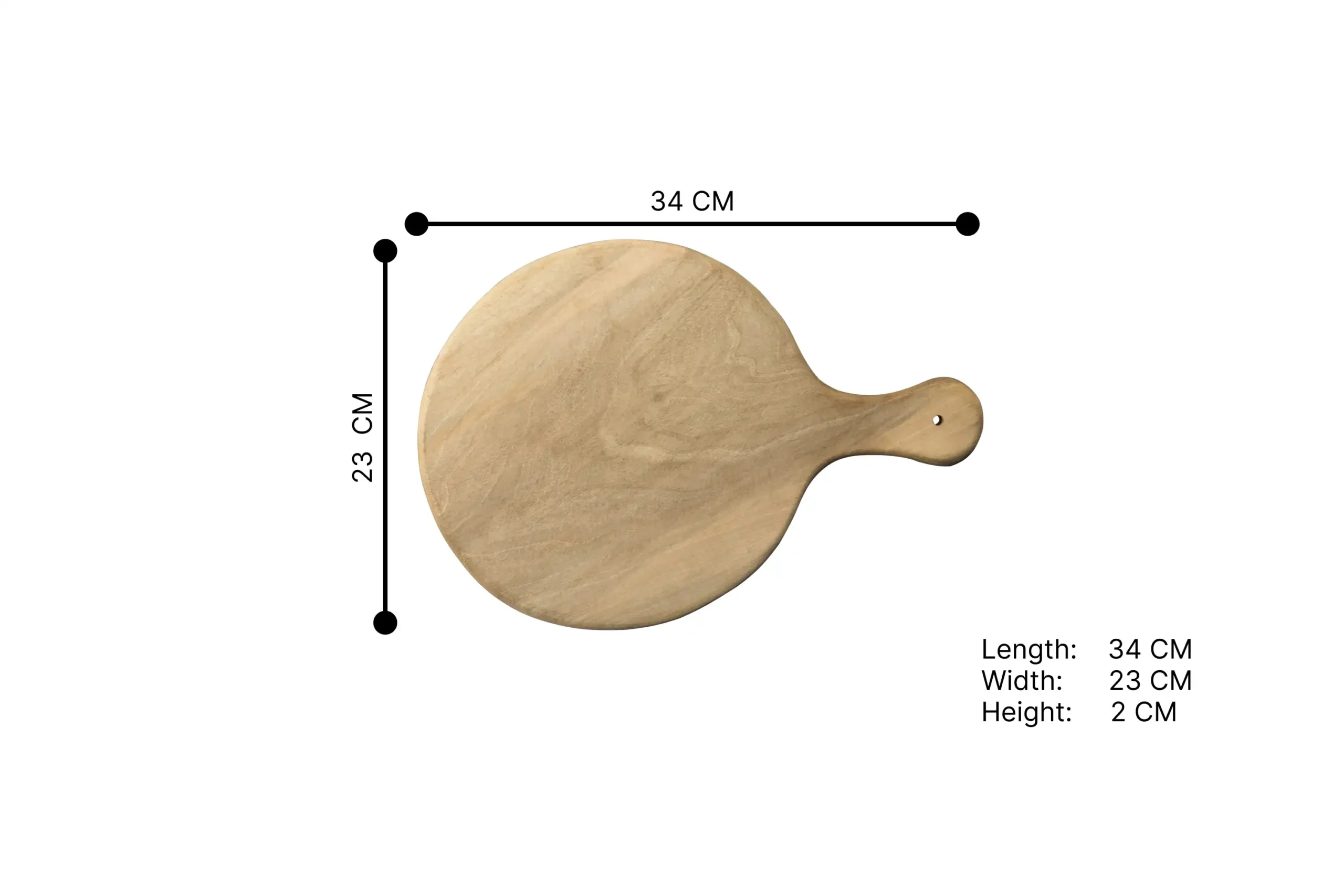 130-Walnut Wooden Shopping Board (1) ST