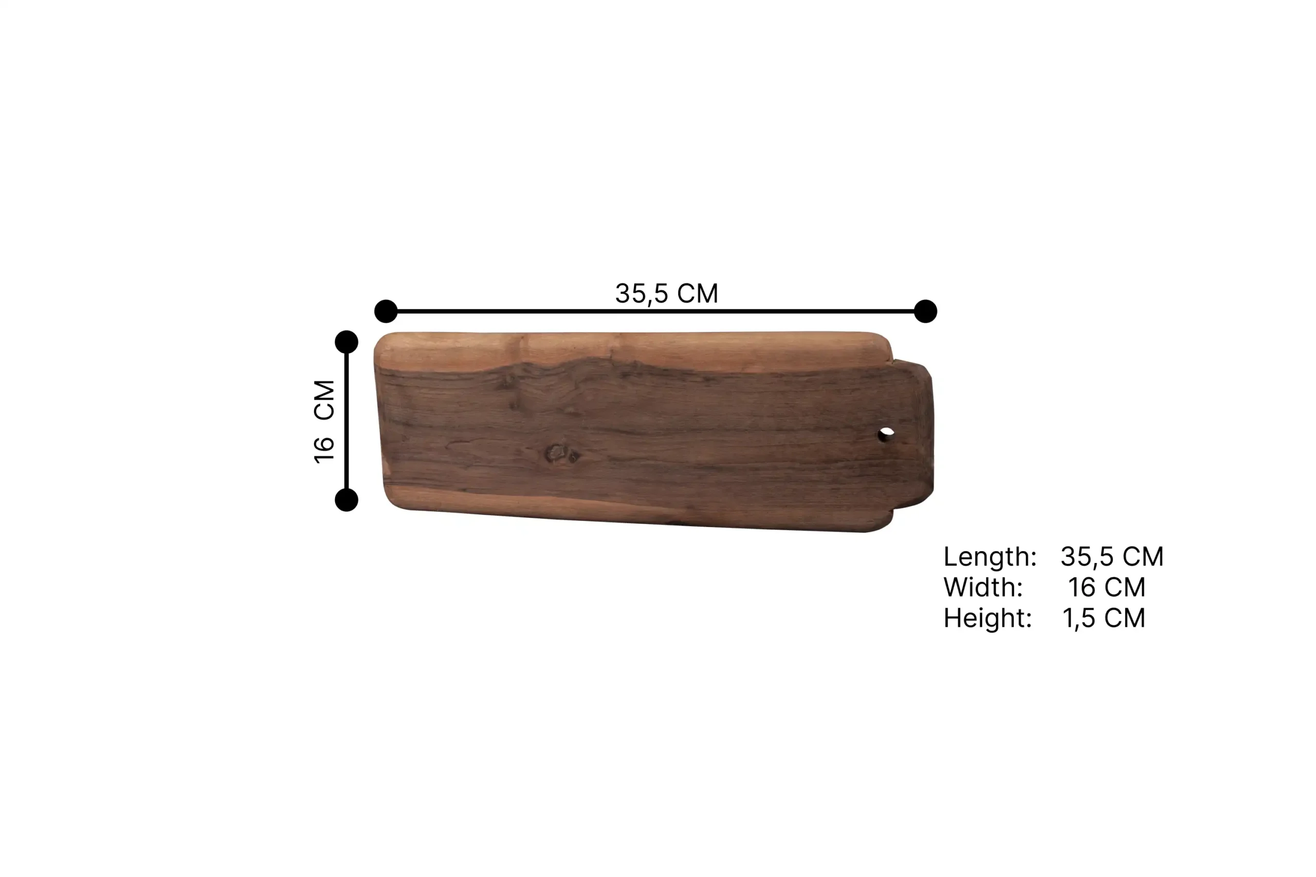 131-Walnut Wooden Shopping Board (2) ST
