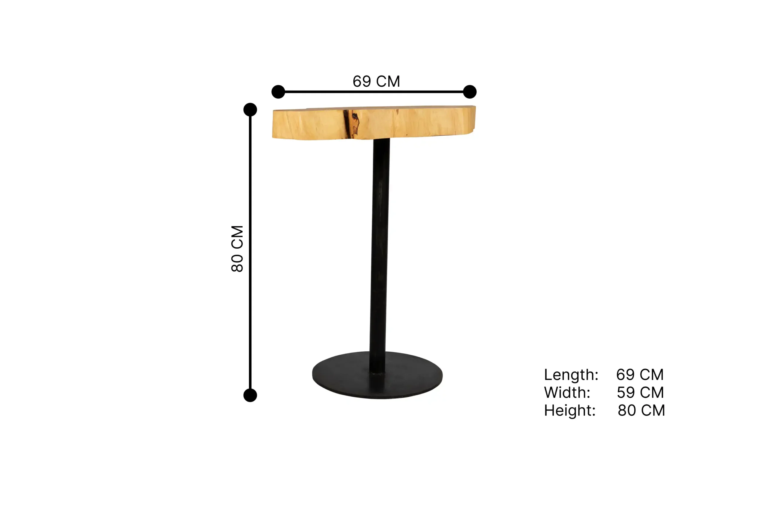 164-Wooden Coffee Table ST (2)
