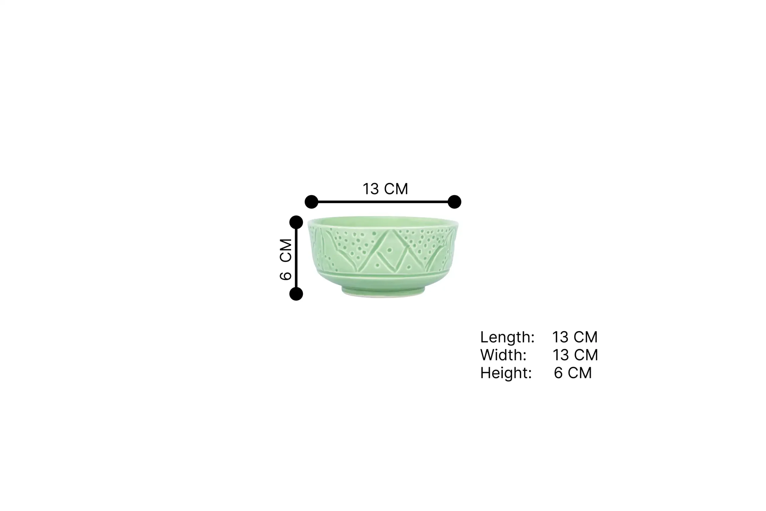 168-Pastel Green Soupe Bowl ST(2)