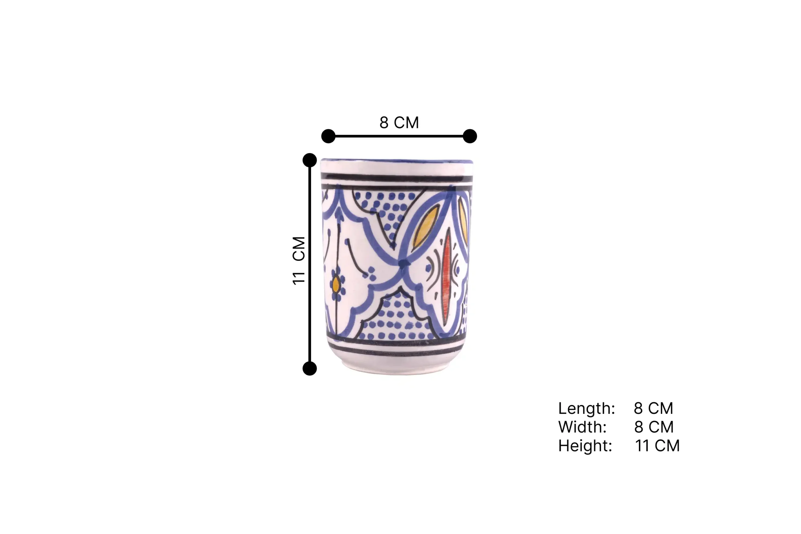 134-Trillium Reverie Blue Cup ST