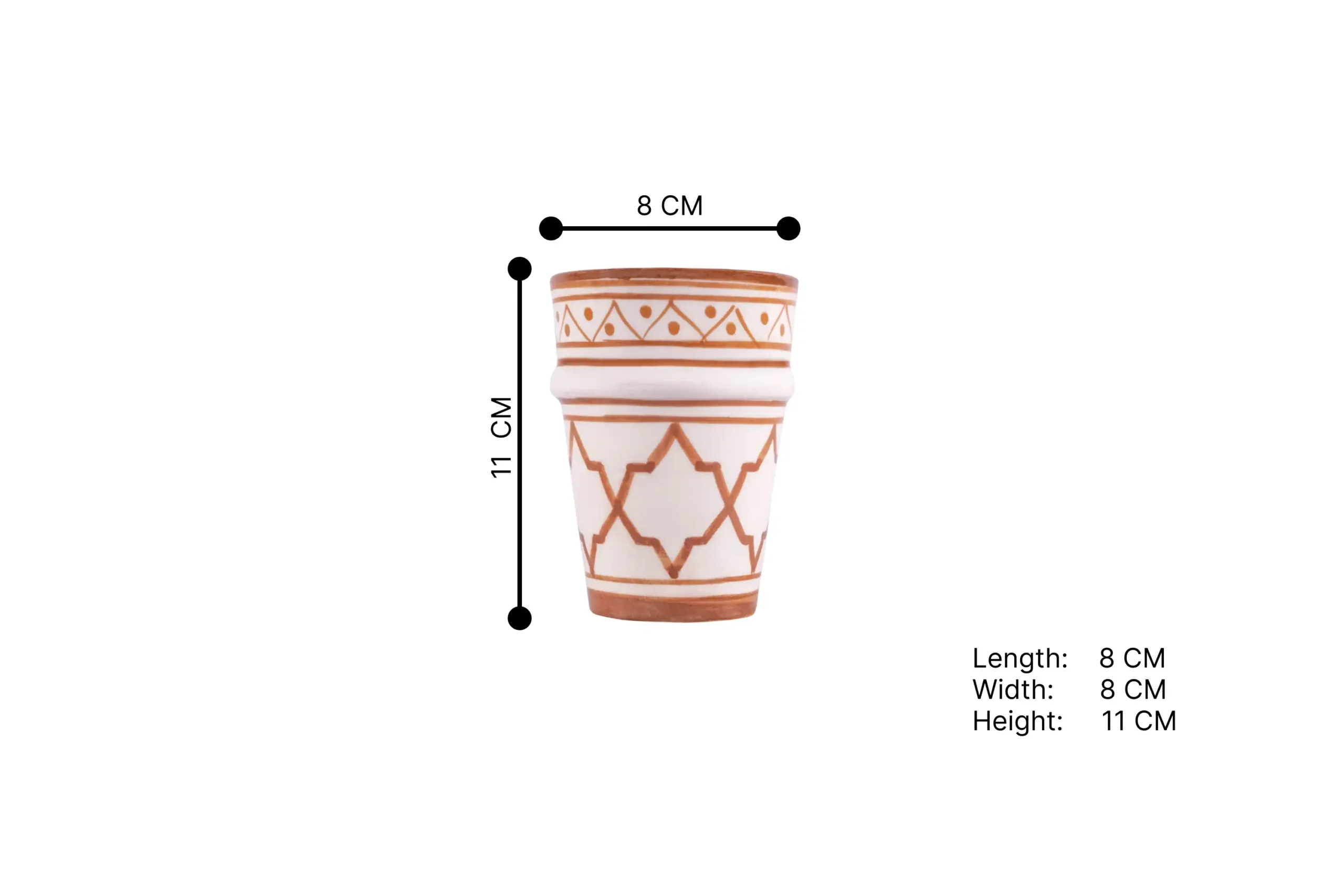 136-Brown Oge & Berber Motif ST