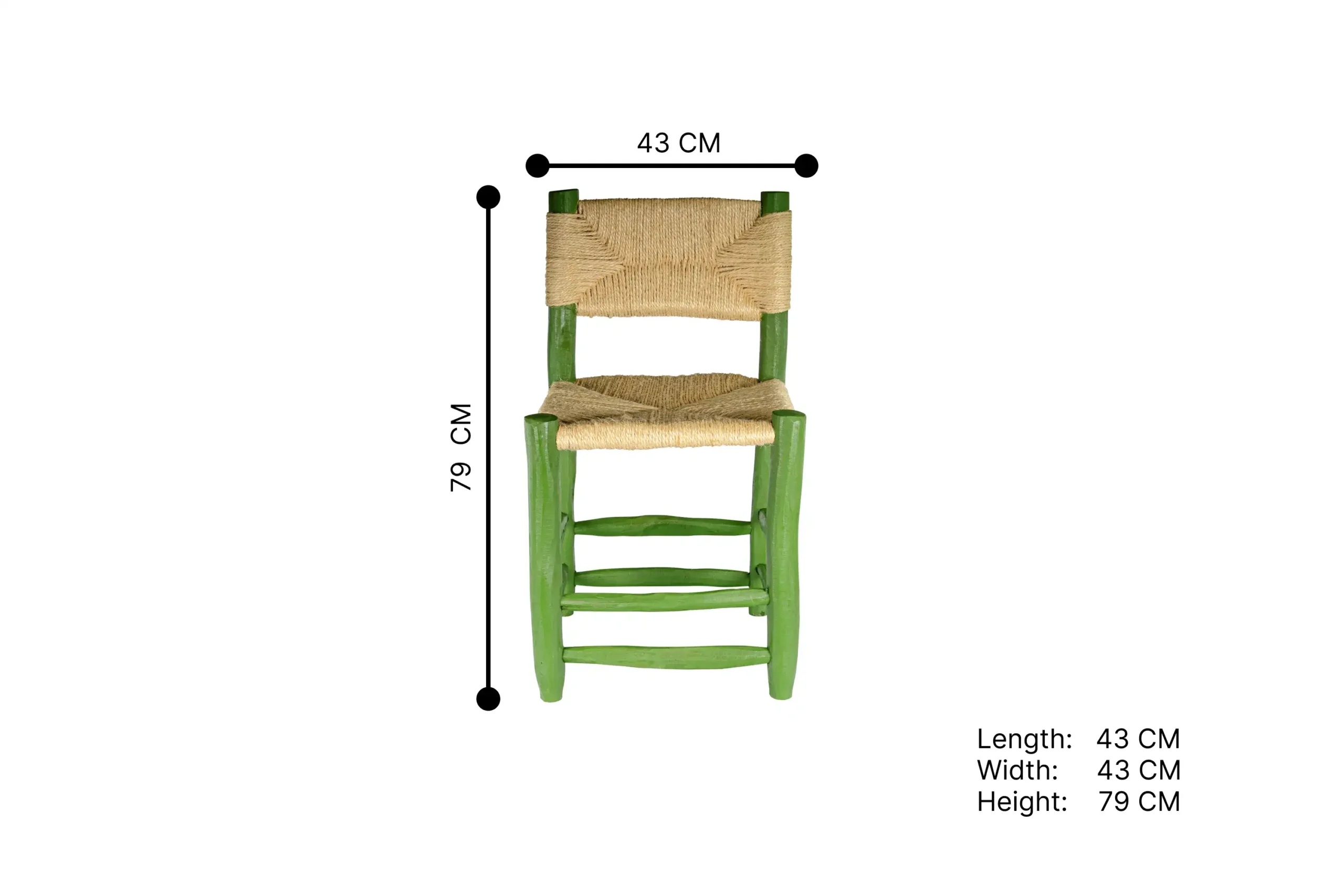 230-Green Doum Chair ST (6)
