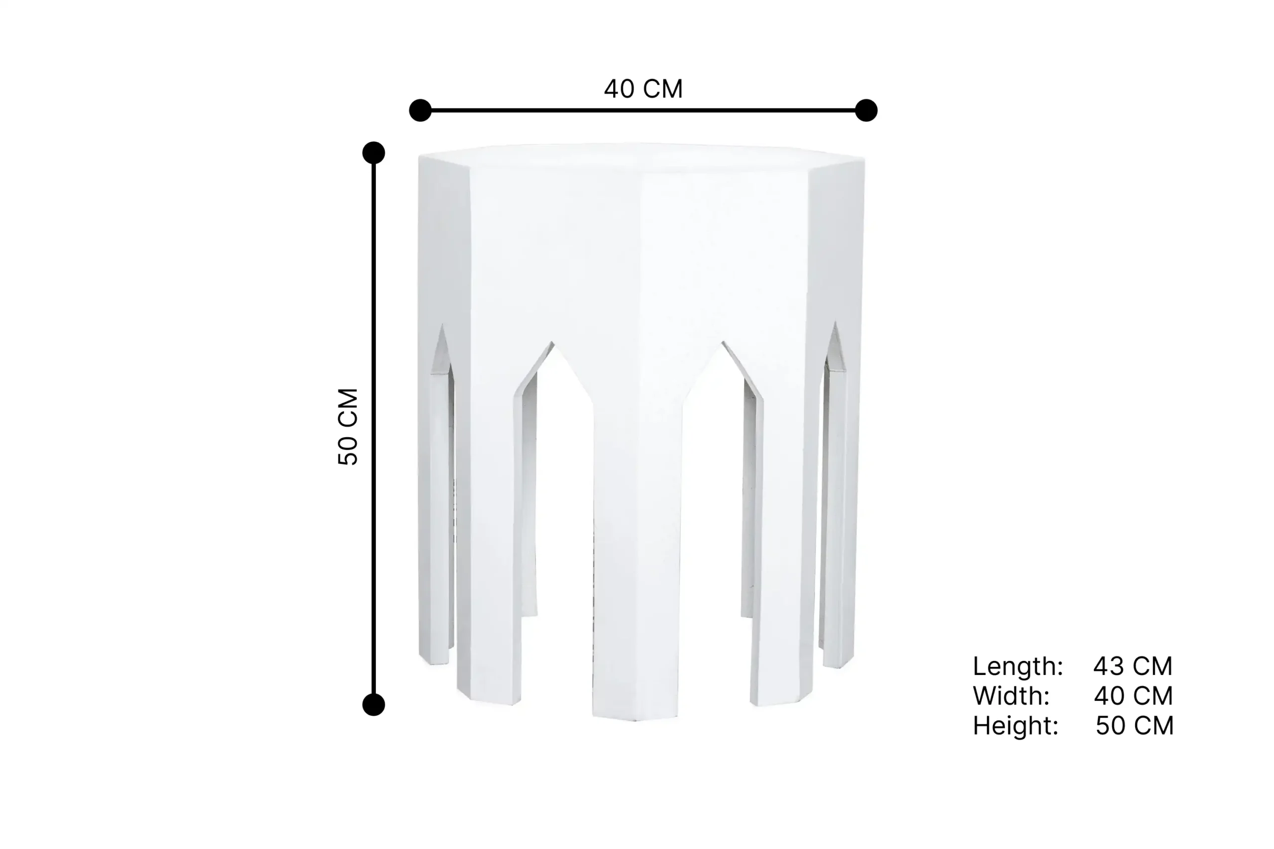 203- Snow White Coffee Table ST